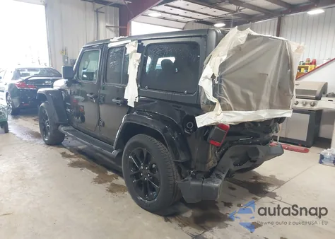 2023 Jeep Wrangler 4Xe Sahara 4X4 from USA, damaged, VIN 1C4JJXP66PW627071